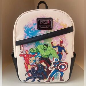 LOUNGEFLY Marvel The Avengers Mini Backpack